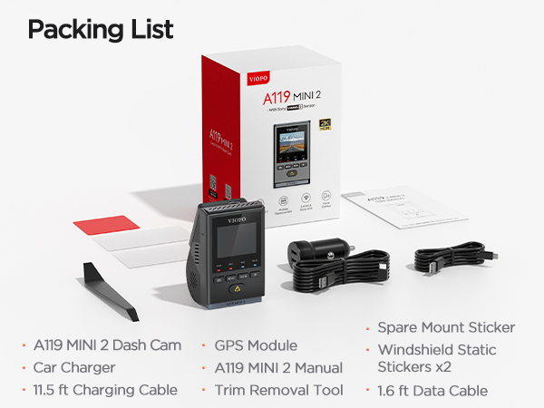 Packing List