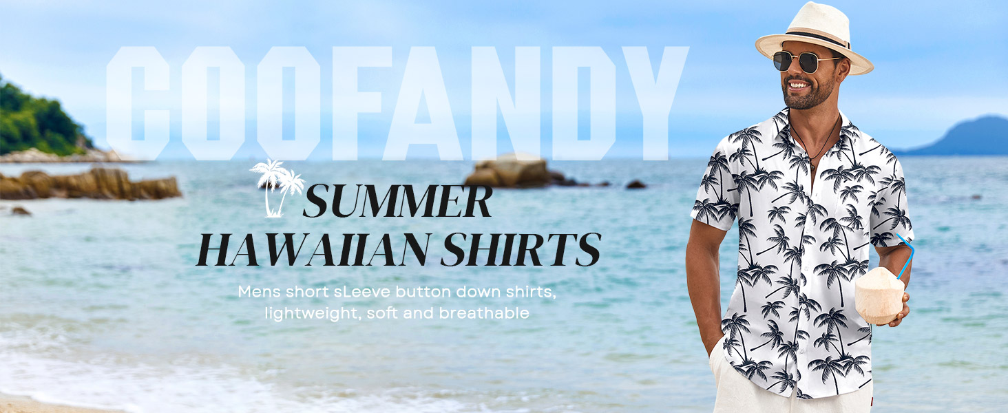 mens summer beach shirt
