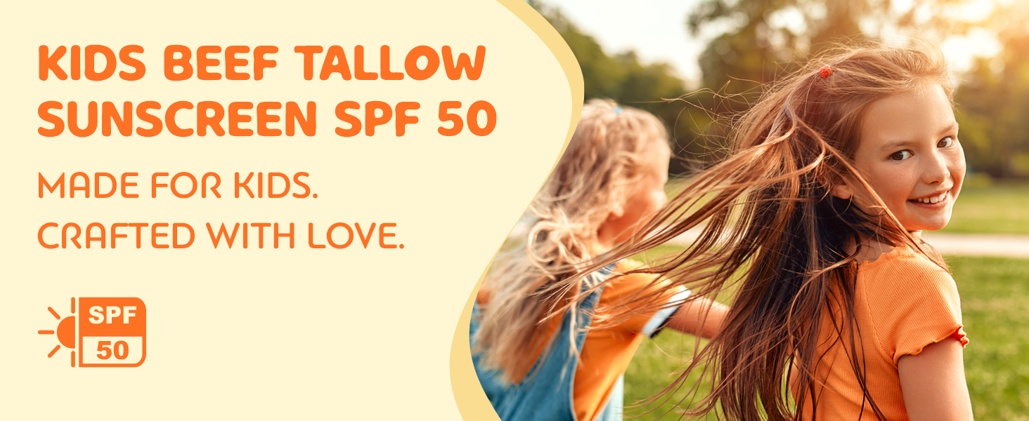 tallow sunscreen for kids