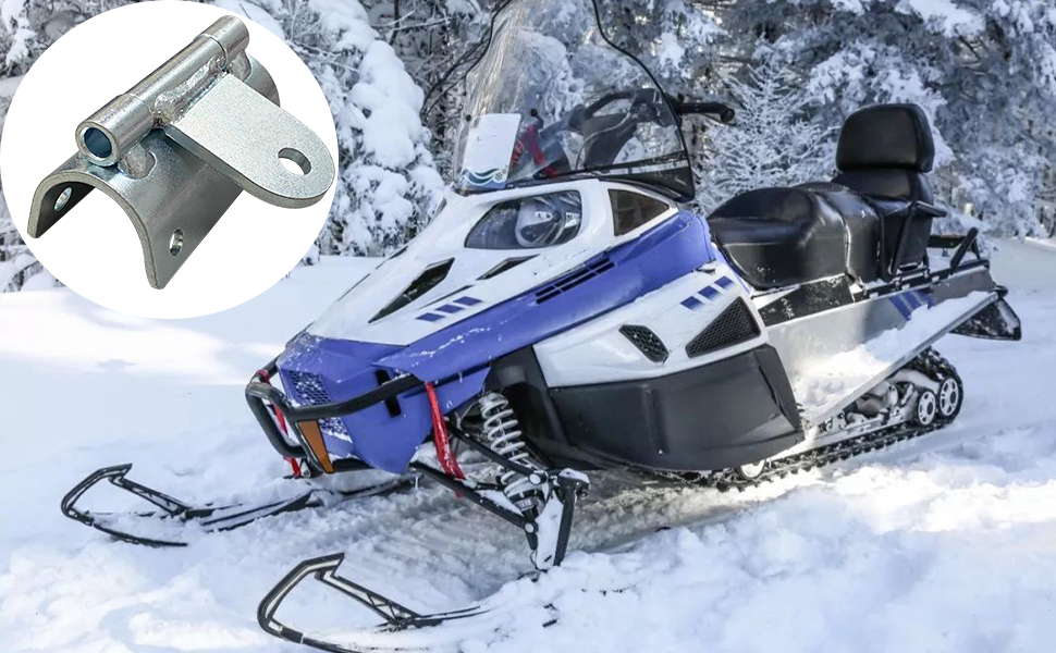 FUYEAR 12101 Snowmobile Hitch Compatible with Polaris Ski