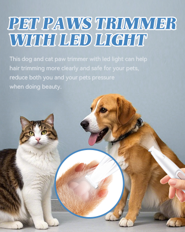 Paw Trimmer for Dogs and Cats Pet Paw Trimmer Kit