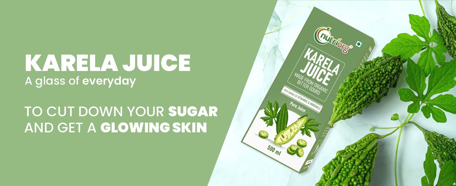 Karela Juice 500ml Controls Blood Sugar Levels, Lowers Bad