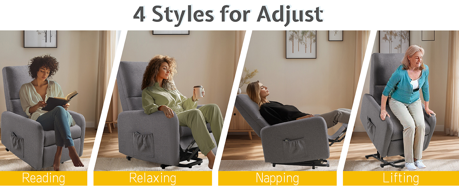 Jocisland Modern Electric Power Lift Chair for Adults