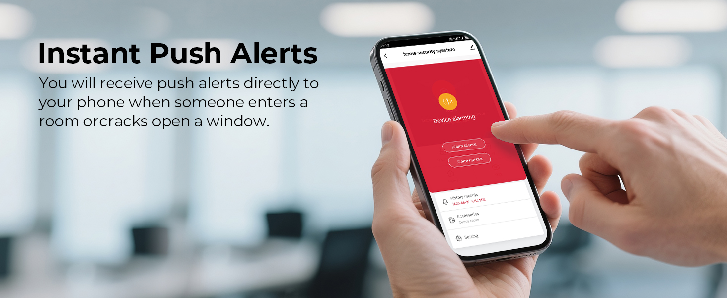 window and door alarms for home