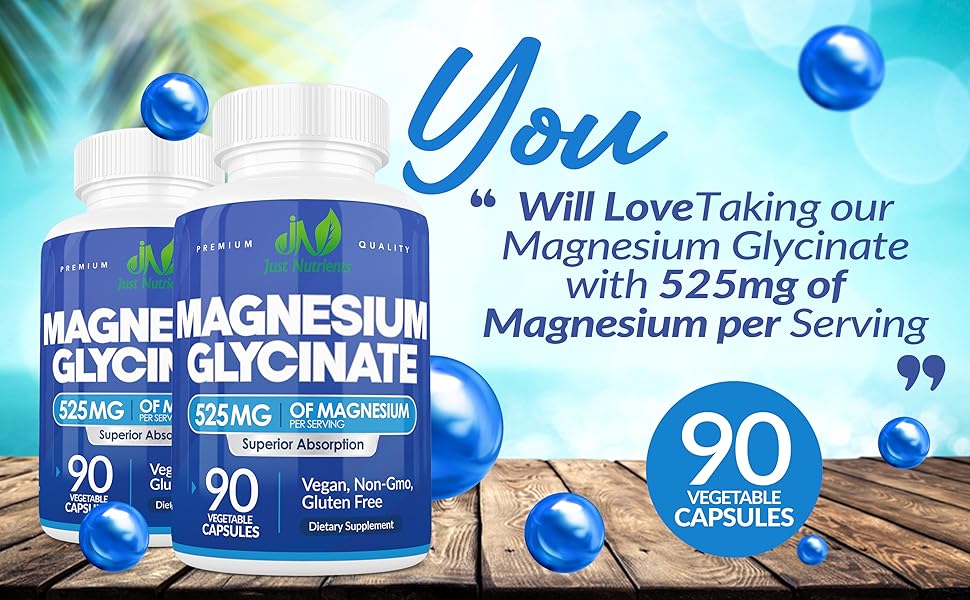 You will love taking our magnesium glycinate