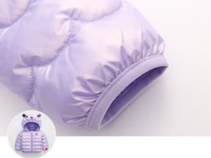 Toddler Hooded Lightweight Windproof with Zippers Jackets