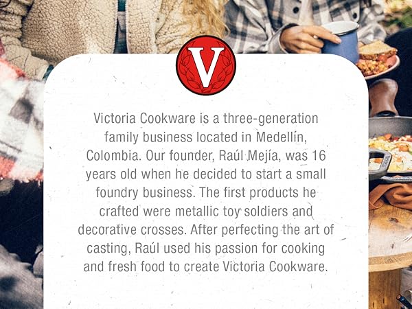 A cast-iron product sitting on a table