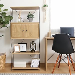 Amazon.co.jp: 不二貿易 コネクトボックス 扉付き 幅60×奥行32