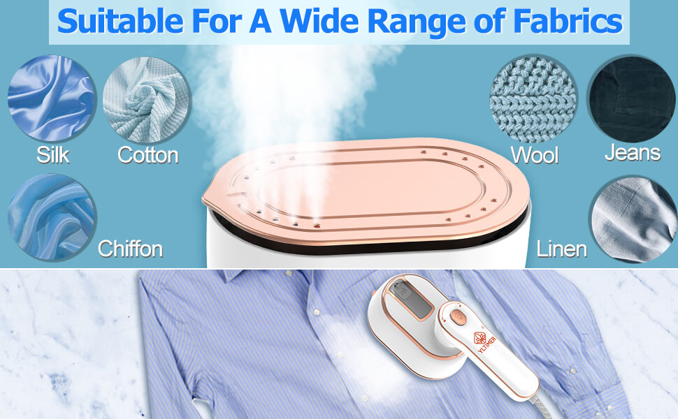 Portable Steamer for Clothes Travel Mini Steam Iron