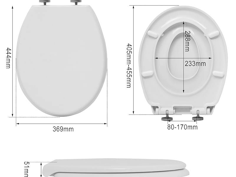 Family Child Toilet Seat, Soft Close Toilet Seat,Potty Training Toilet