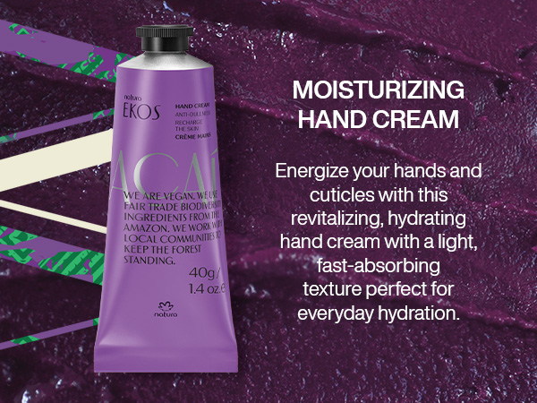 Natura Ekos Acai Revitalizing Moisturizing Hand Cream