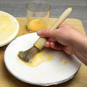 Wooden pastry brush