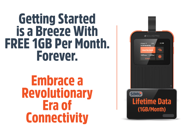 Solis PRO 5G Hotspot and Power Bank Global Access