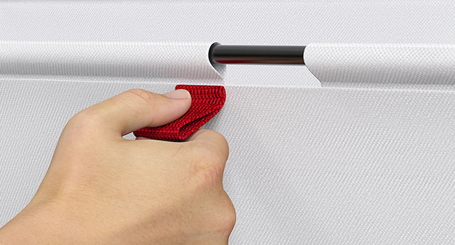 under desk basket for cords