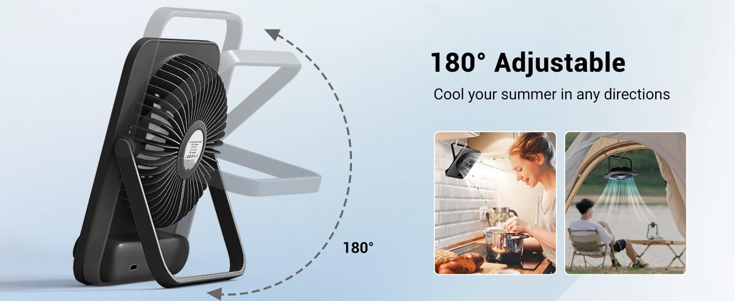 desktop small fan portable desk fans rechargeable battery mini travel essentials quiet women table
