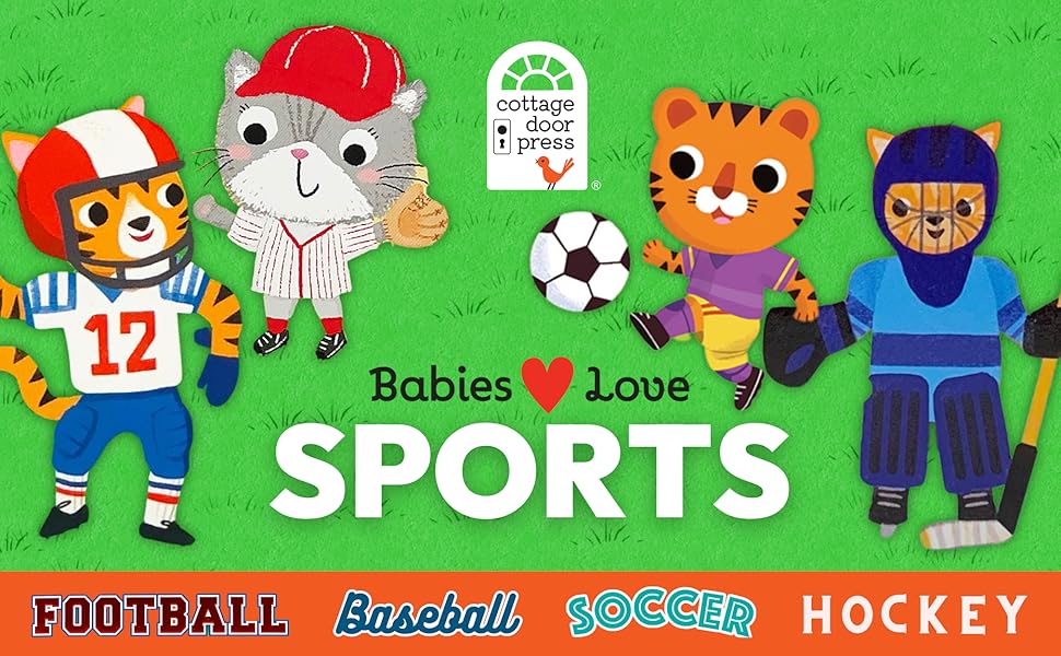 sports themed chunky lift a flaps football baseball hockey soccer childrens board books
