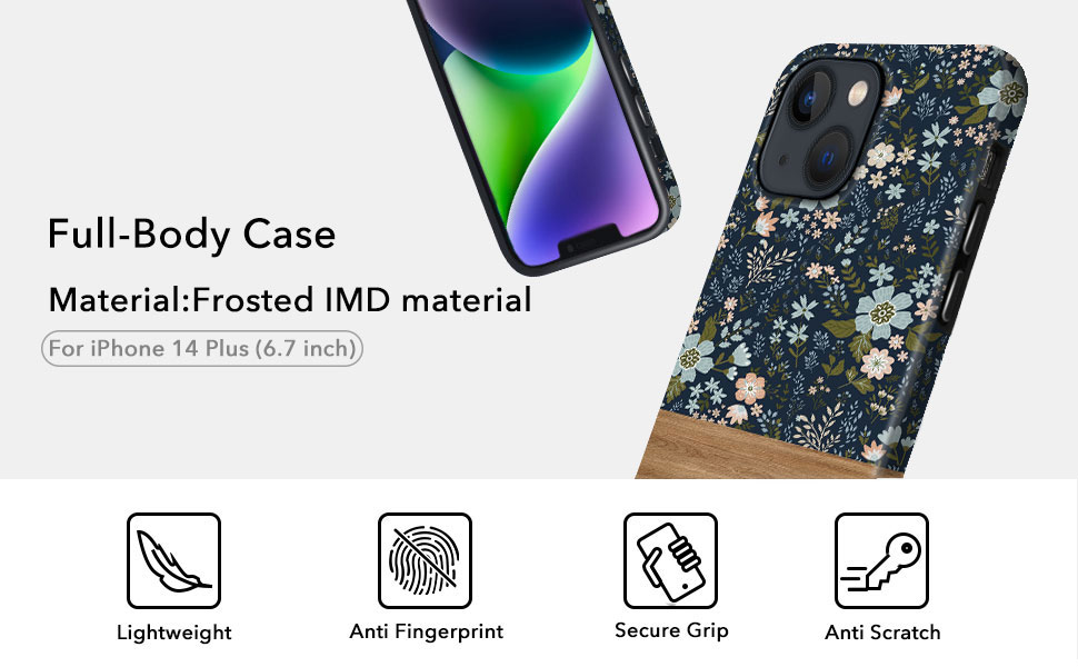 Hi Space Compatible with iPhone 14 Plus Case, iPhone 14 Max