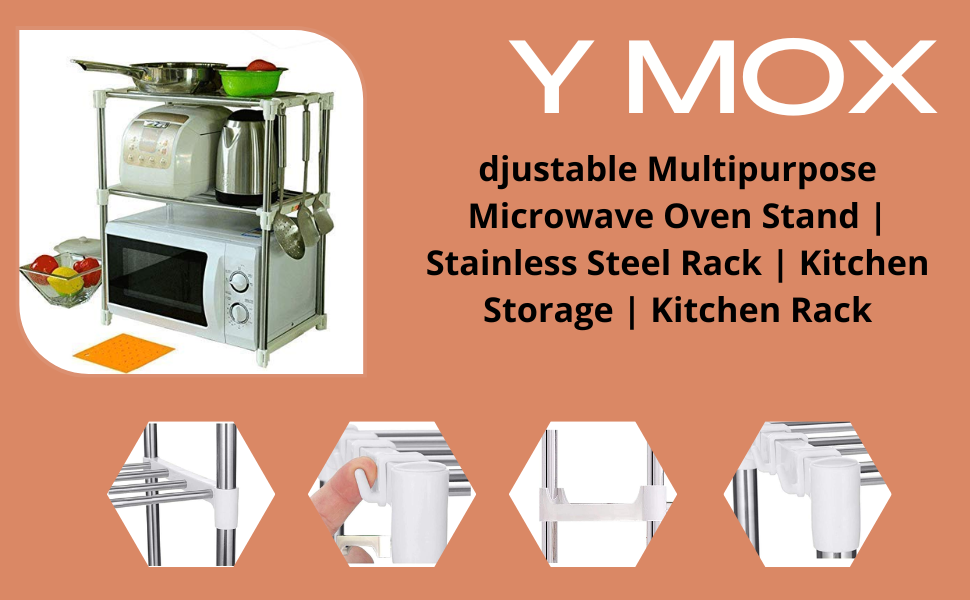 SPN BFCC Adjustable Multipurpose Microwave Oven Stand