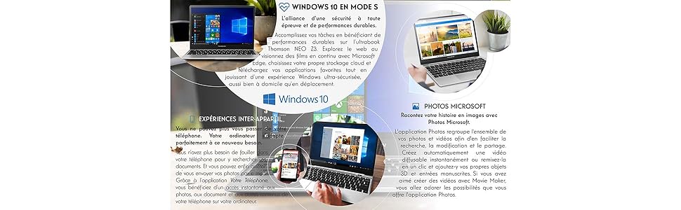 ordinateur;portable ;PC;Thomson;accessible;qualcomm;windows;pascher;stockage;performant