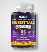 nubest tall gummies bon strength health immunity omega 3-6-9 probiotic