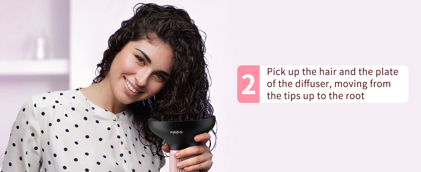 diffuser hair dryer for wavy