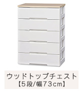 Amazon｜アイリスオーヤマ 収納 チェスト 幅53㎝ 5段 ホワイト