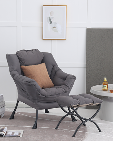 Lazy Chair with Ottoman