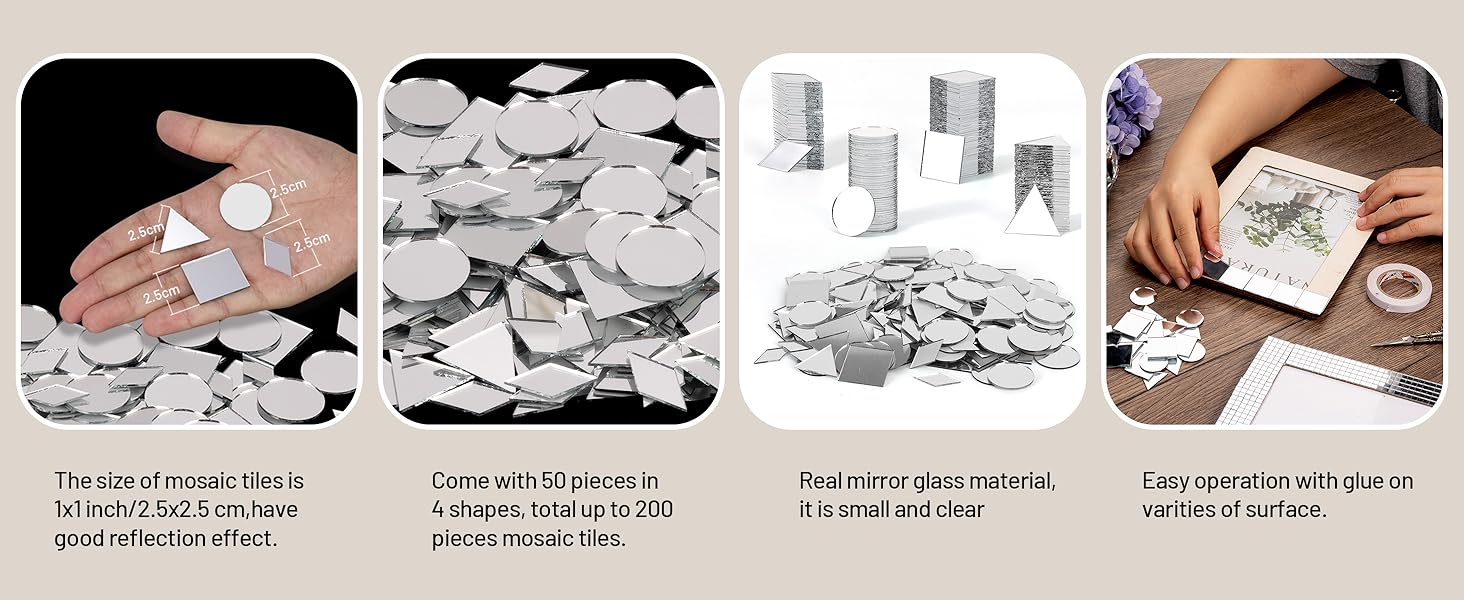 disco ball mirror tiles