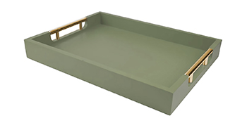Decorative tray for coffee table