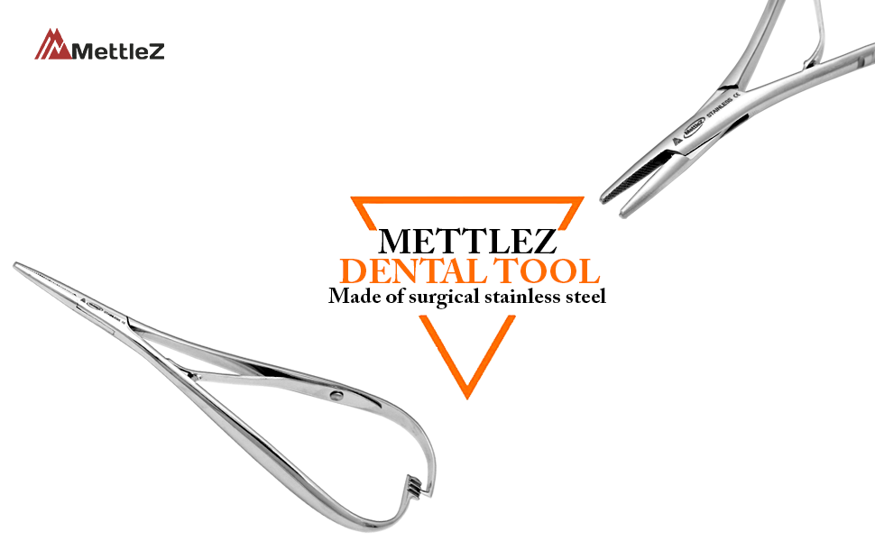 Orthodontic Slim Lingual Mathieu Needle Holder PRO Grip Tool Pliers