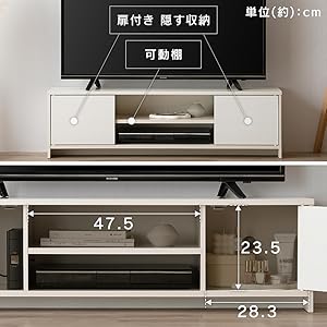 【大特価】テレビ台 テレビボード 47型対応テレビ棚 簡単組立 収納棚 大容量 大特価】テレビ台 テレビボード 47型対応テレビ棚 簡単組立 収納