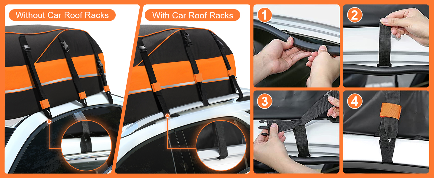 Rooftop top Cargo Carrier Bag