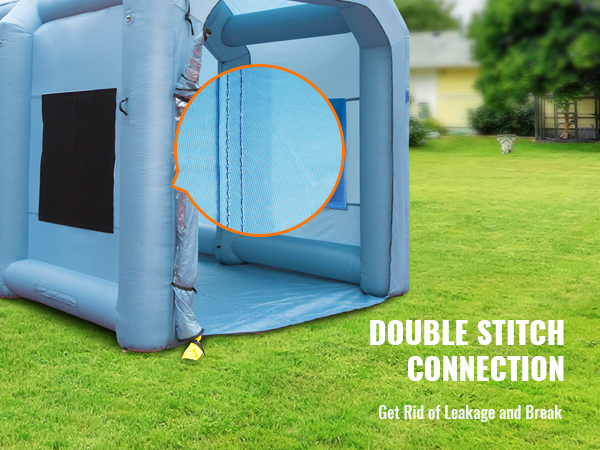 inflatable spray booth