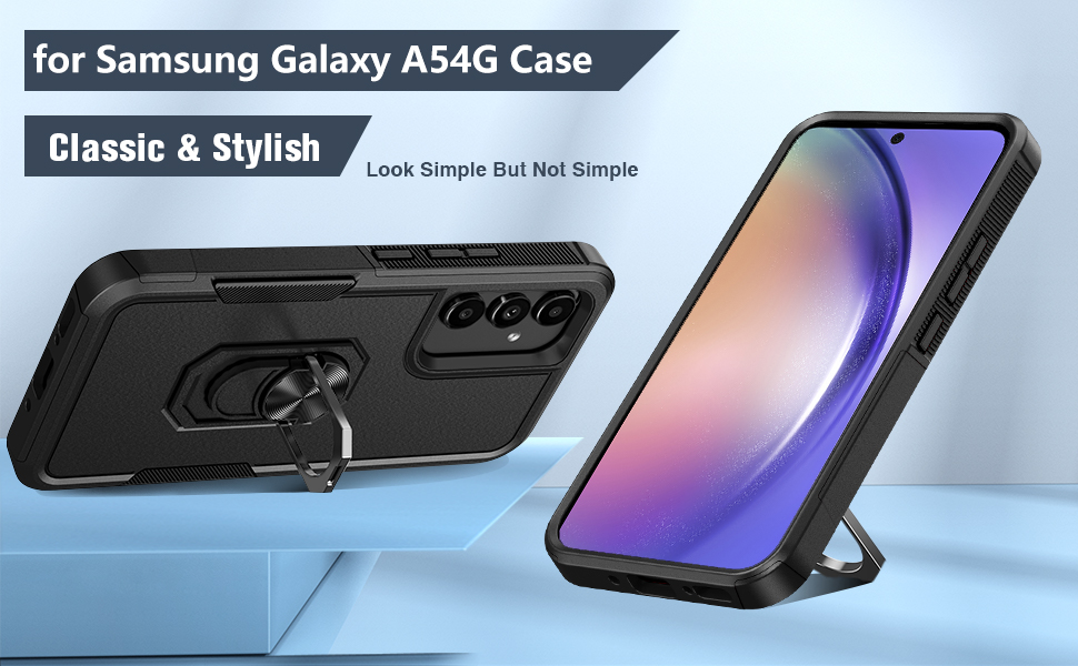 FNTCASE for Samsung Galaxy A545G Case Dual Layer Hybrid Rugged Shockproof