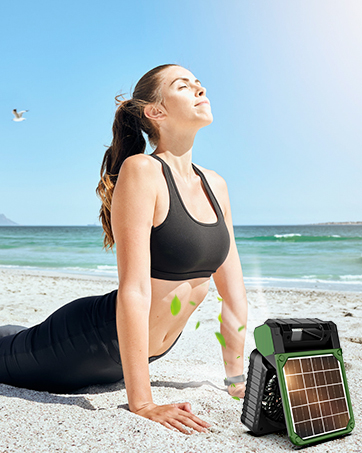 solar fan