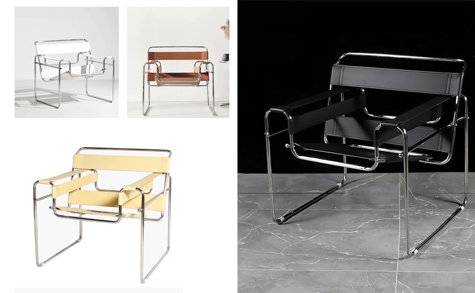 saddle leather armchair