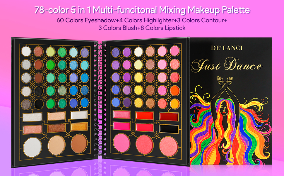 The 78colors marvelous makeup set to be your everyday need!