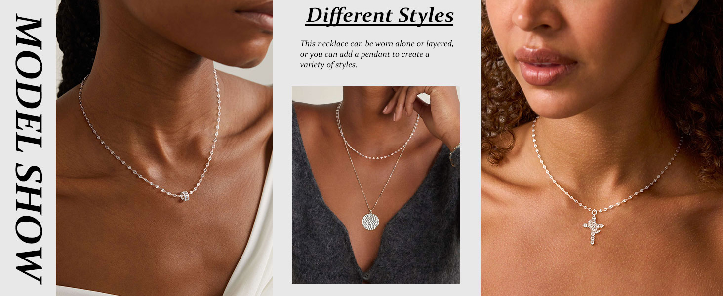 Silver Necklace for Women