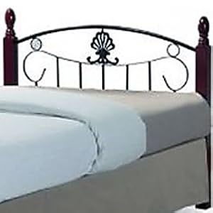 Single Wooden Steel Metal Bed with Slat Base