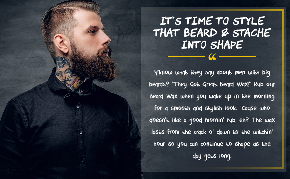 Keep your beard nourished and moisturized