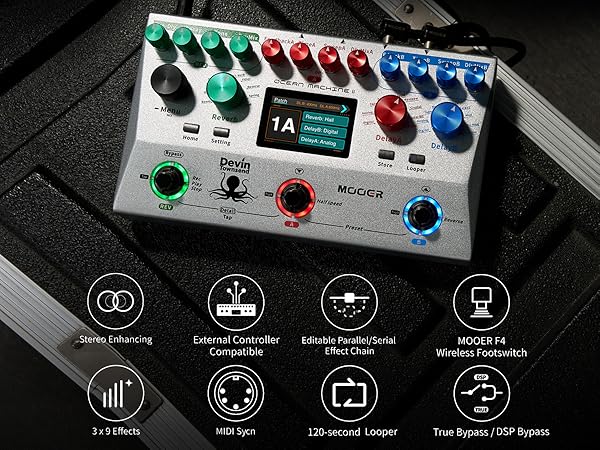 ギター MOOER OCEAN MACHINE II Ocean Machine II_MOOER Audio