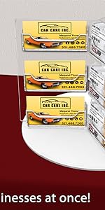 Spinning Organizer on a Carousel base