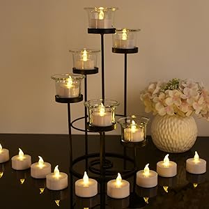 Amazon.co.jp : LED キャンドルライト LEDキャンドル 24個セット