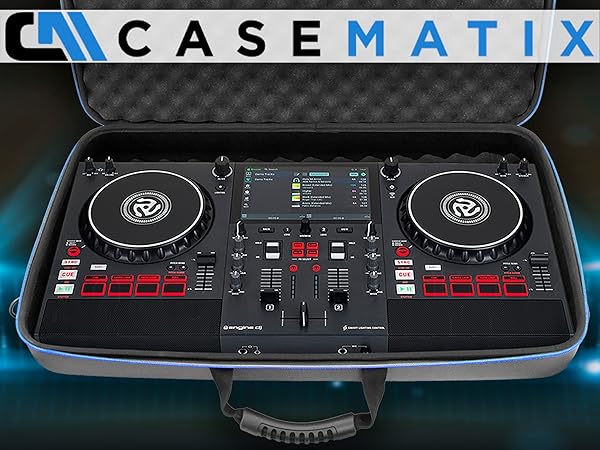 Amazon.com: CASEMATIX Travel Case Compatible with Numark Mixstream