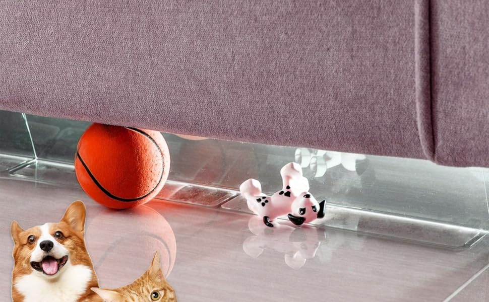 TOMOLISTIC Under Couch Blocker 5pcs Say Goodbye to Lost