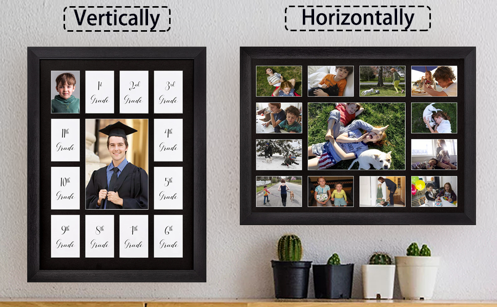 Comtraker School Year Picture Frame K12 Collage Photo