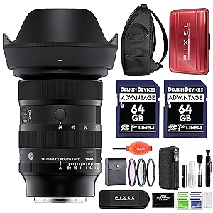 SIGMA24-70mm F2.8 DG DN Art Eマウント美品フィルタ付 シグマ （レビュープレゼント）シグマ 24-70mm F2.8 DG DN II