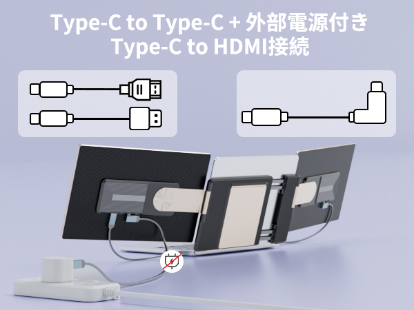 Amazon.co.jp: LGGST S6 トリプルモニター ポータブルモニター