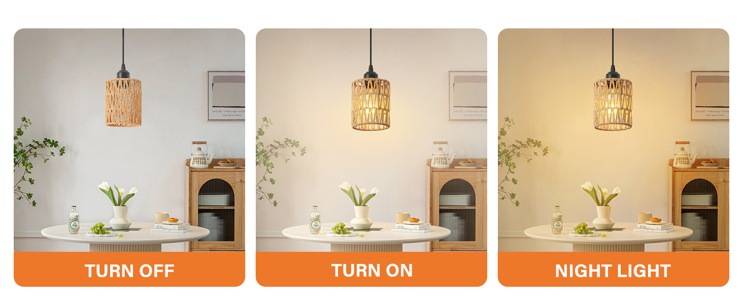 Rattan Pendant Lights