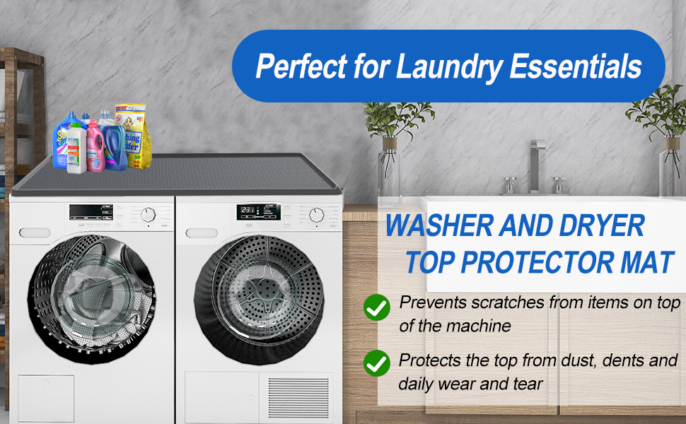 washer dryer countertop